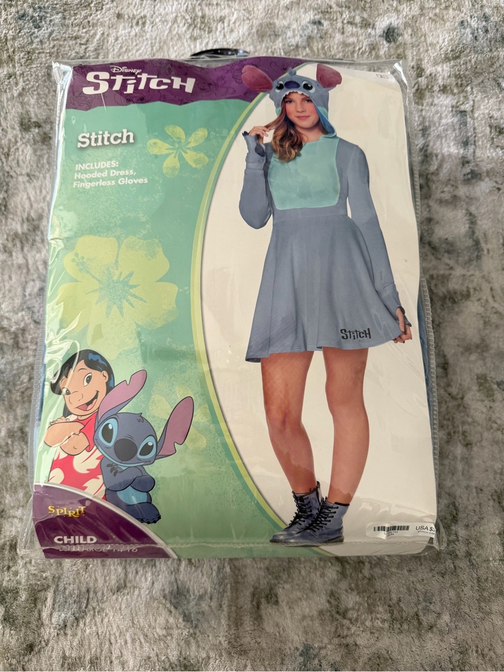 Girls Stitch Costume